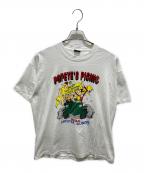 FRUIT OF THE LOOMフルーツオブザルーム）の古着「プリントTシャツ」｜ホワイト