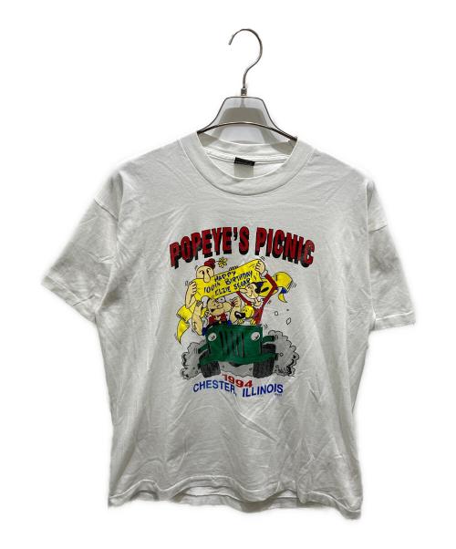 FRUIT OF THE LOOM（フルーツオブザルーム）FRUIT OF THE LOOM (フルーツオブザルーム) プリントTシャツ ホワイト サイズ:XLの古着・服飾アイテム