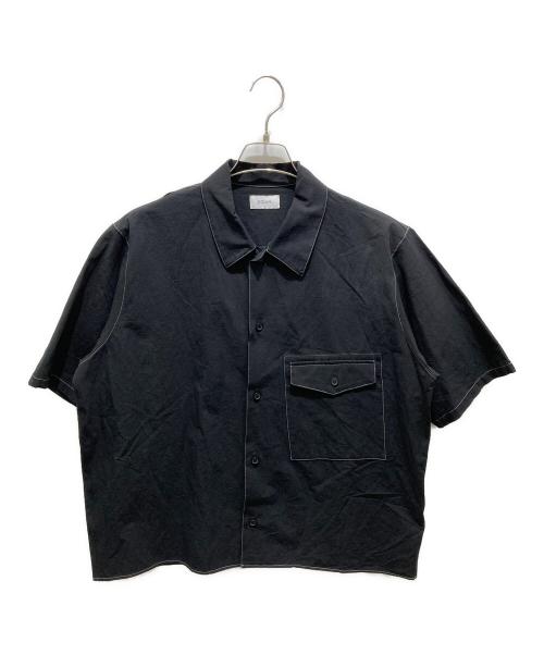 COLUMN（コラム）COLUMN (コラム) クロップドシャツ　31-230-10-040005 ブラック サイズ:Mの古着・服飾アイテム