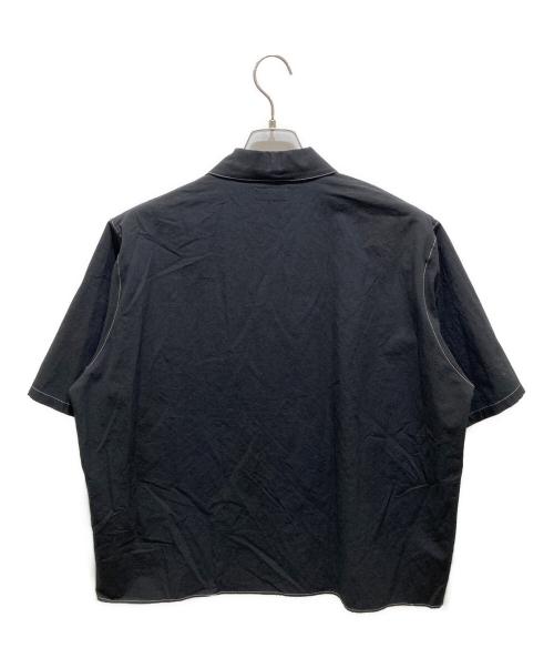 COLUMN（コラム）COLUMN (コラム) クロップドシャツ　31-230-10-040005 ブラック サイズ:Mの古着・服飾アイテム
