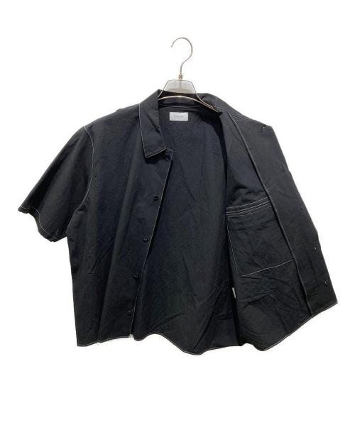COLUMN（コラム）COLUMN (コラム) クロップドシャツ　31-230-10-040005 ブラック サイズ:Mの古着・服飾アイテム