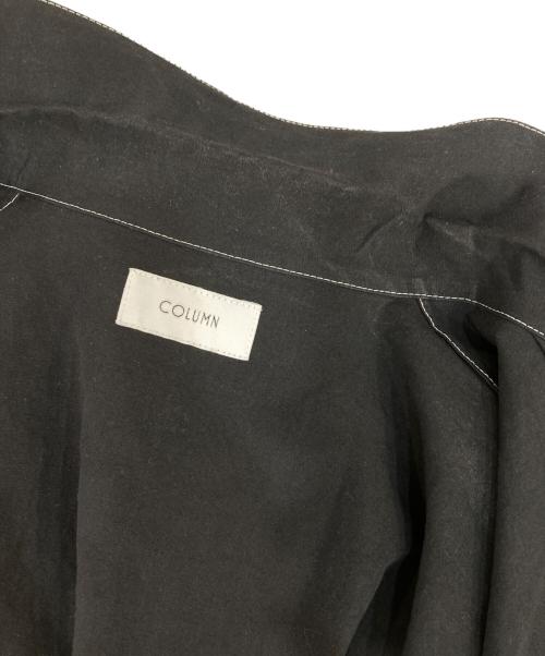 COLUMN（コラム）COLUMN (コラム) クロップドシャツ　31-230-10-040005 ブラック サイズ:Mの古着・服飾アイテム