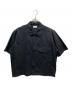 COLUMN（コラム）の古着「クロップドシャツ　31-230-10-040005」｜ブラック