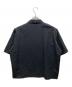 COLUMN (コラム) クロップドシャツ　31-230-10-040005 ブラック サイズ:M：7000円