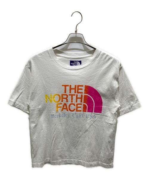 THE NORTHFACE PURPLELABEL（ザ・ノースフェイス パープルレーベル）THE NORTHFACE PURPLELABEL (ザ・ノースフェイス パープルレーベル) 5.5oz H/S Logo Tee　NT3928N ホワイト サイズ:Sの古着・服飾アイテム