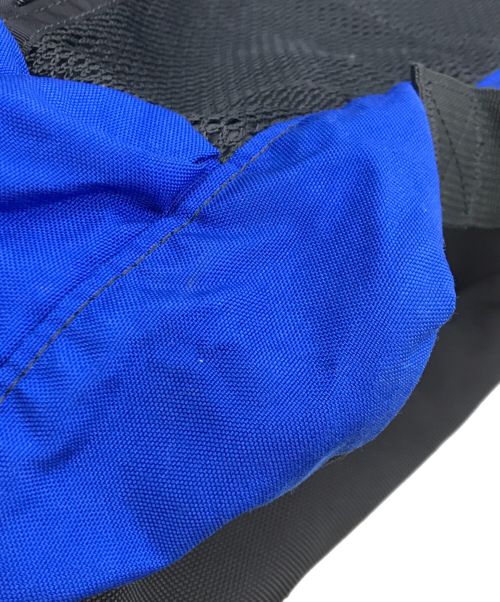 Hysteric Glamour（ヒステリックグラマー）Hysteric Glamour (ヒステリックグラマー) KIVA DESIGNS (キバデザイン) 2WAYバッグ　 90ｓ ブルー×ブラックの古着・服飾アイテム