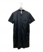 MHLエムエイチエル）の古着「GARMENT DYE BASIC POPLIN」｜ブラック