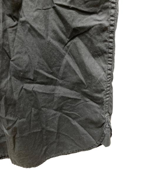 MHL（エムエイチエル）MHL (エムエイチエル) GARMENT DYE BASIC POPLIN ブラック サイズ:1の古着・服飾アイテム