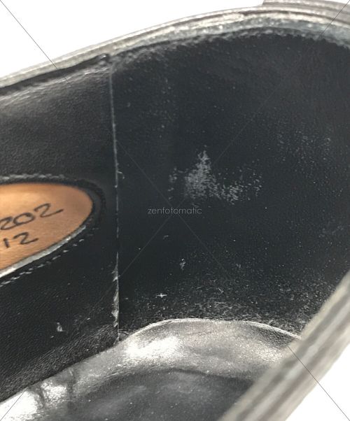 Edward Green（エドワードグリーン）Edward Green (エドワードグリーン) チェルシーストレートチップシューズ ブラック サイズ: 8Eの古着・服飾アイテム