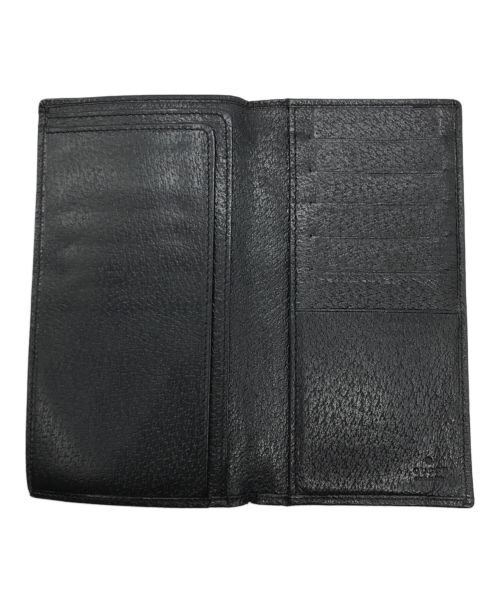 GUCCI（グッチ）GUCCI (グッチ) 札入れ　115212 ブラックの古着・服飾アイテム