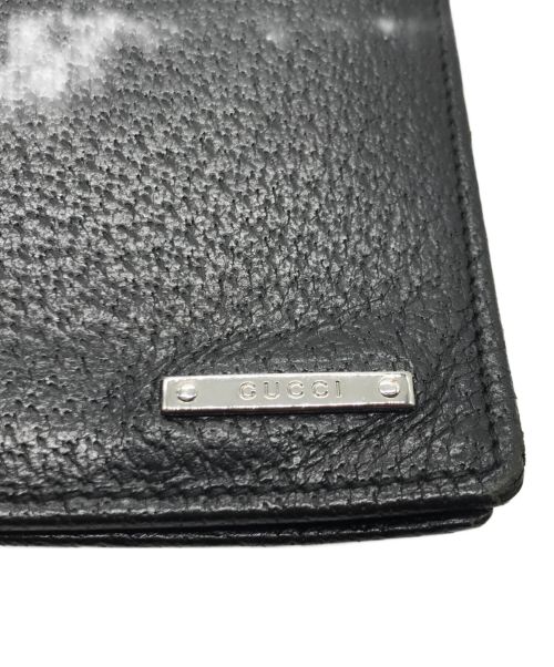 GUCCI（グッチ）GUCCI (グッチ) 札入れ　115212 ブラックの古着・服飾アイテム