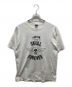 stussyステューシー）の古着「プリントTシャツ」｜ホワイト