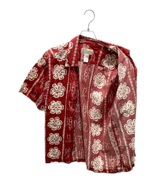 pataloha（パタロハ）pataloha (パタロハ) ハイビスカスアロハシャツ　52540S5　パタロハ レッド サイズ:Sの古着・服飾アイテム
