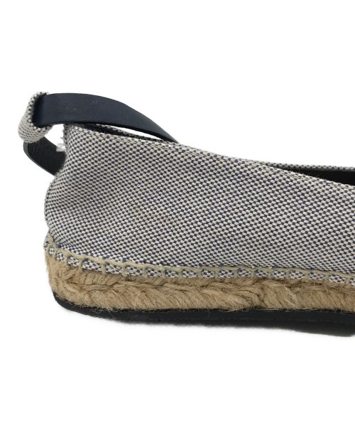 CELINE（セリーヌ）CELINE (セリーヌ) エスパドリーユ ブルー サイズ:記載なしの為実寸参照の古着・服飾アイテム