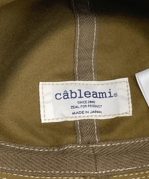 cableami（ケーブルアミ）cableami (ケーブルアミ) コットンハット オリーブの古着・服飾アイテム