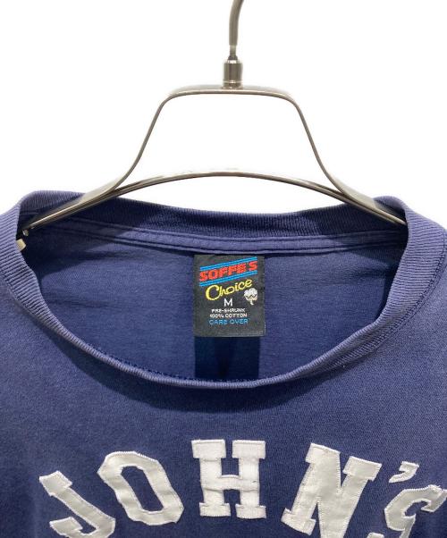 SOFFE（ソフィー）SOFFE (ソフィー) カレッジTシャツ ネイビー サイズ:Mの古着・服飾アイテム