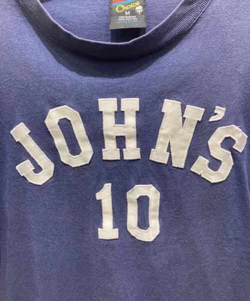 SOFFE（ソフィー）SOFFE (ソフィー) カレッジTシャツ ネイビー サイズ:Mの古着・服飾アイテム