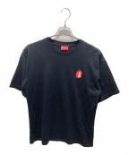 DIESELディーゼル）の古着「プリントTシャツ」｜ブラック