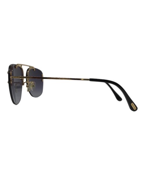 TOM FORD（トムフォード）TOM FORD (トムフォード) ティアドロップサングラス　TF0638 ブラック サイズ:50□20 140の古着・服飾アイテム