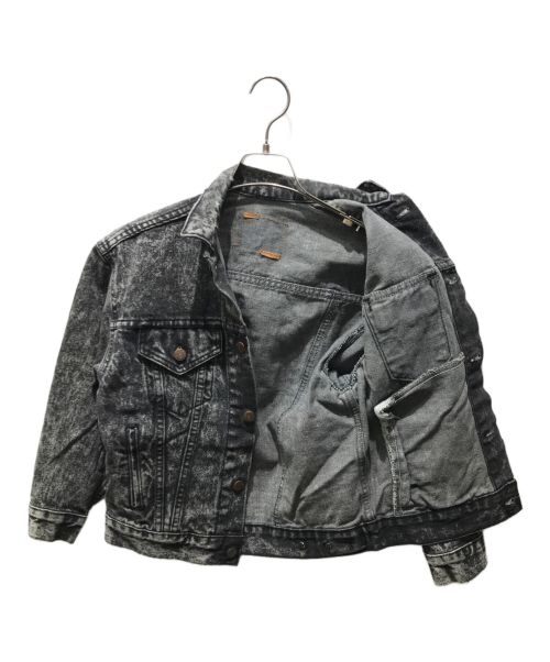 LEVI'S（リーバイス）LEVI'S (リーバイス) Black Denim Jacket　57508-0256　 80ｓ グレー サイズ:Mの古着・服飾アイテム