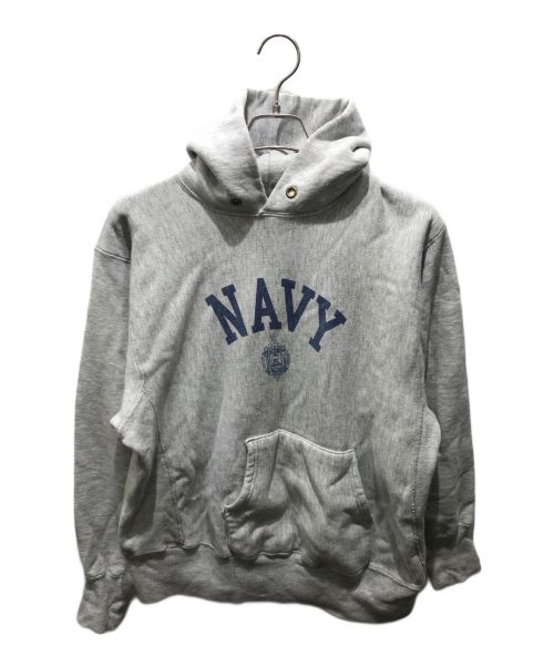 Champion REVERSE WEAVE（チャンピオン リバース ウィーブ）Champion REVERSE WEAVE (チャンピオン リバースウィーブ) パーカー　 80ｓ トリコタグ  グレー サイズ:Lの古着・服飾アイテム