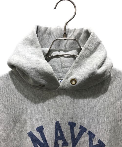 Champion REVERSE WEAVE（チャンピオン リバース ウィーブ）Champion REVERSE WEAVE (チャンピオン リバースウィーブ) パーカー　 80ｓ トリコタグ  グレー サイズ:Lの古着・服飾アイテム