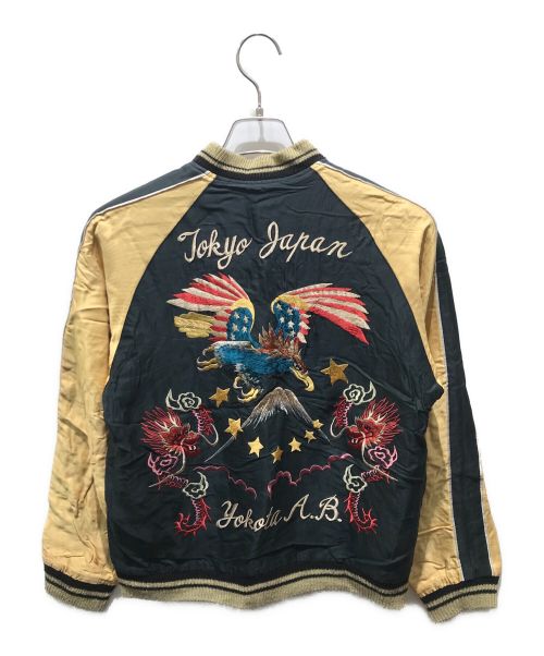 東洋エンタープライズ（トウヨウエンタープライズ）東洋エンタープライズ (トウヨウエンタープライズ) リバーシブルスカジャン　TT11781 ネイビー サイズ:Sの古着・服飾アイテム