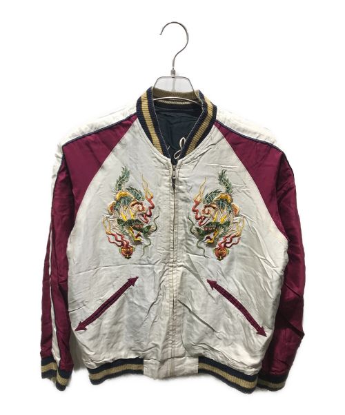 東洋エンタープライズ（トウヨウエンタープライズ）東洋エンタープライズ (トウヨウエンタープライズ) リバーシブルスカジャン　TT11781 ネイビー サイズ:Sの古着・服飾アイテム