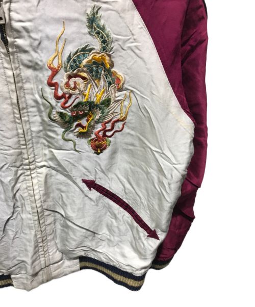 東洋エンタープライズ（トウヨウエンタープライズ）東洋エンタープライズ (トウヨウエンタープライズ) リバーシブルスカジャン　TT11781 ネイビー サイズ:Sの古着・服飾アイテム