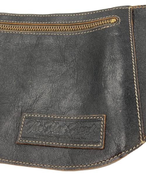 THE FLAT HEAD（ザ・フラットヘッド）THE FLAT HEAD (ザ・フラットヘッド) ウエストポーチ ブラックの古着・服飾アイテム