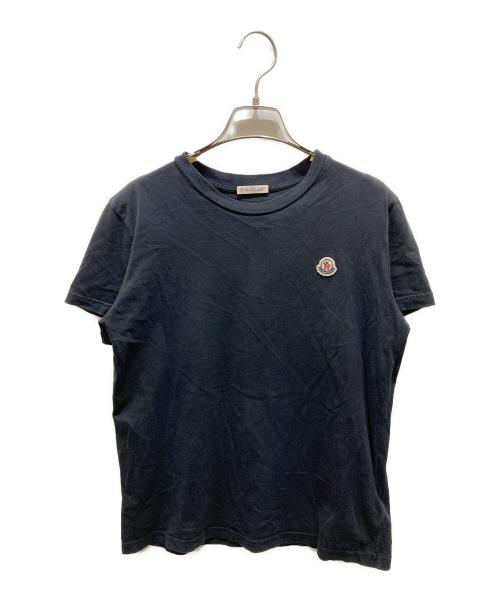 MONCLER（モンクレール）MONCLER (モンクレール) SS T-shirt　C-WCOM-22-7424-14A ブラック サイズ:14Aの古着・服飾アイテム