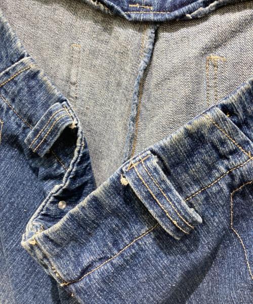 MARITHE+FRANCOIS GIRBAUD（マリテフランソワジルボー）MARITHE+FRANCOIS GIRBAUD (マリテフランソワジルボー) デニムハーフパンツ インディゴ サイズ:40の古着・服飾アイテム