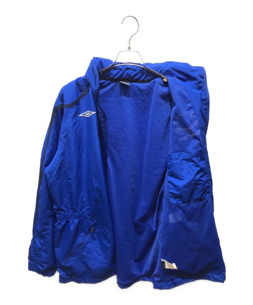 UMBRO（アンブロ）UMBRO (アンブロ) ナイロンジャケット　EVERTON 00ｓ ブルー サイズ:XXLの古着・服飾アイテム
