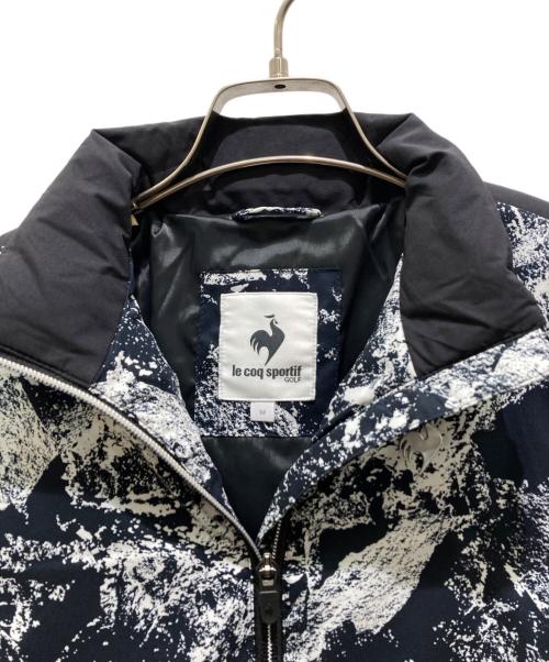 le coq sportif GOLF（ルコック スポルティフ ゴルフ）le coq sportif GOLF (ルコック スポルティフ ゴルフ) ダウンジャケット ブラック サイズ:Mの古着・服飾アイテム