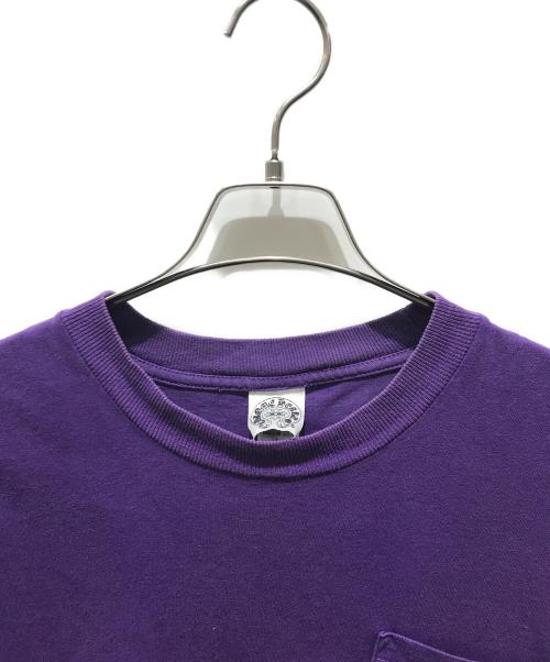 CHROME HEARTS（クロムハーツ）CHROME HEARTS (クロムハーツ) スクロールTシャツ パープル サイズ:Lの古着・服飾アイテム