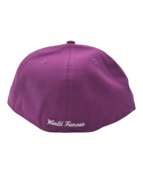 SUPREME（シュプリーム）SUPREME (シュプリーム) New Era (ニューエラ) No Comp Box Logo Cap　21FW パープル サイズ:7 1/2の古着・服飾アイテム