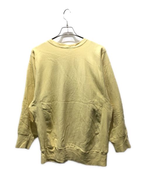 Champion REVERSE WEAVE（チャンピオン リバース ウィーブ）Champion REVERSE WEAVE (チャンピオン リバースウィーブ) スウェット　トリコタグ 80ｓ イエロー サイズ:XLの古着・服飾アイテム