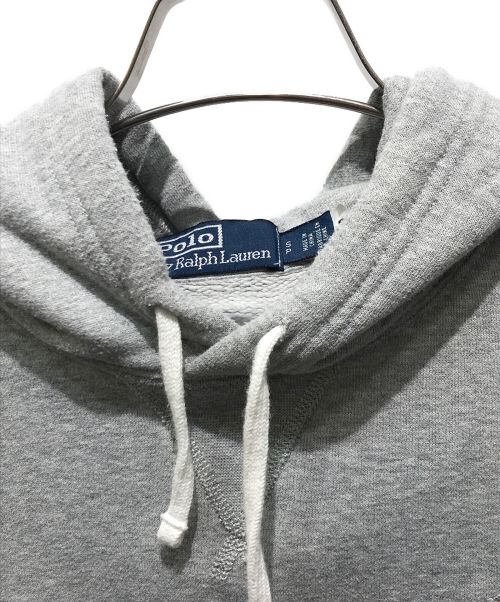 POLO RALPH LAUREN（ポロ・ラルフローレン）POLO RALPH LAUREN (ポロ・ラルフローレン) Ron Herman (ロンハーマン) Logo Sweat Hoodie　71089132001 グレー サイズ:Sの古着・服飾アイテム