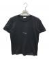 Saint Laurent Paris（サンローランパリ）の古着「プリントTシャツ　TT08 464572 YB2DQ 1000」｜ブラック