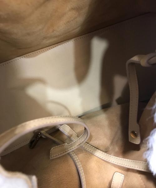 zanellato（ザネラート）zanellato (ザネラート) ムートントートバッグ　44293113 ベージュの古着・服飾アイテム
