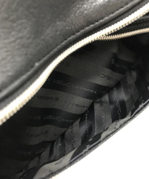 master-piece（マスターピース）master-piece (マスターピース) レザーショルダーバッグ ブラックの古着・服飾アイテム