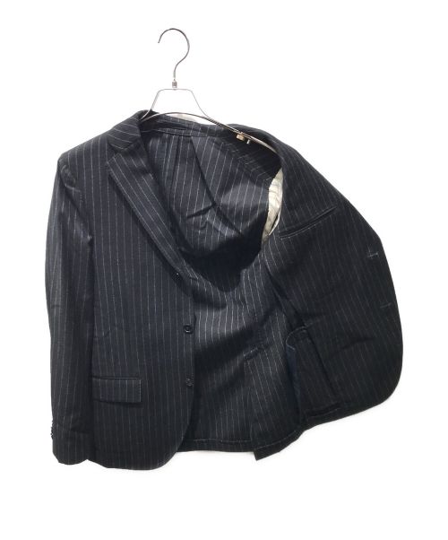 LARDINI（ラルディーニ）LARDINI (ラルディーニ) セットアップスーツ　JH801AQ ブラック サイズ:46の古着・服飾アイテム