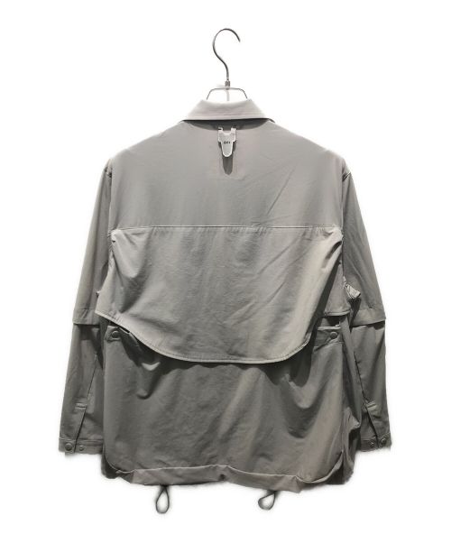 ARCHIVAL REINVENT（アーカイバル・レインベント）ARCHIVAL REINVENT (アーカイバル・レインベント) TeflonR Arc indux Shirt 01 グレー サイズ:Sの古着・服飾アイテム