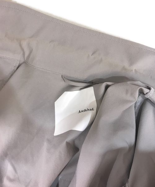 ARCHIVAL REINVENT（アーカイバル・レインベント）ARCHIVAL REINVENT (アーカイバル・レインベント) TeflonR Arc indux Shirt 01 グレー サイズ:Sの古着・服飾アイテム