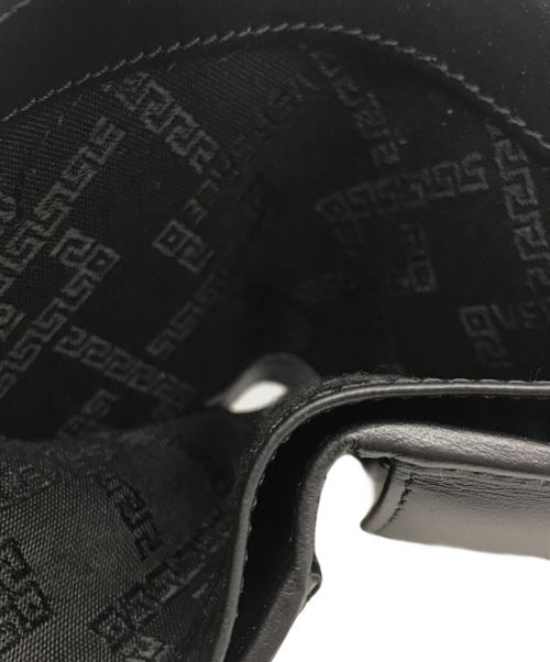 VERSACE（ヴェルサーチェ）VERSACE (ヴェルサーチ) 2つ折り財布 ボルドー サイズ:記載なしの為実寸参照の古着・服飾アイテム