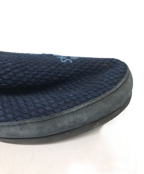 Porter Classic（ポータークラシック）Porter Classic (ポータークラシック) SASHIKO SLIP ON ネイビー サイズ:記載なしの為実寸参照の古着・服飾アイテム