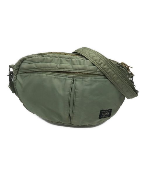 PORTER（ポーター）PORTER (ポーター) SHOULDER BAG カーキの古着・服飾アイテム