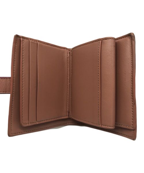 CELINE（セリーヌ）CELINE (セリーヌ) スモールストラップウォレット　F-9P-1271 ピンクの古着・服飾アイテム