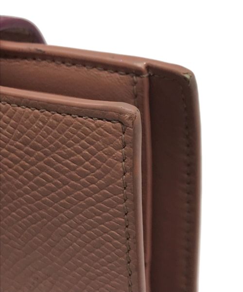 CELINE（セリーヌ）CELINE (セリーヌ) スモールストラップウォレット　F-9P-1271 ピンクの古着・服飾アイテム