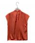 Pinky & Dianne (ピンキーアンドダイアン) ハトメボウタイブラウス オレンジ サイズ:38：5000円